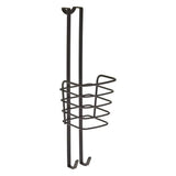 Metaltex Haartrocknerhalter 11x12x37 cm schwarz