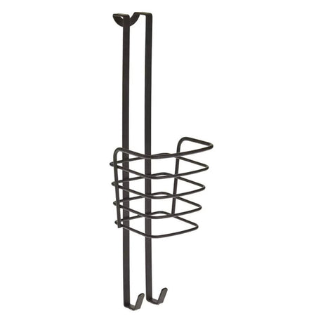 Metaltex Haartrocknerhalter 11x12x37 cm schwarz