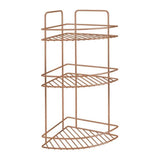 Metaltex Dusche 3 Stockwerke 26x13x53 cm Kupfer