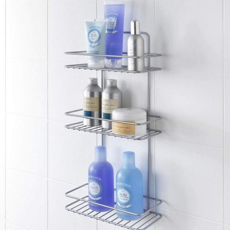 Metaltex Reflex Duschregal 3 Ebenen 23x13x57 cm Silber