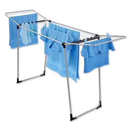 Metaltex Tomado Hydra Plus Wäscheständer 18 m Leine 179x56x105 cm grau schwarz
