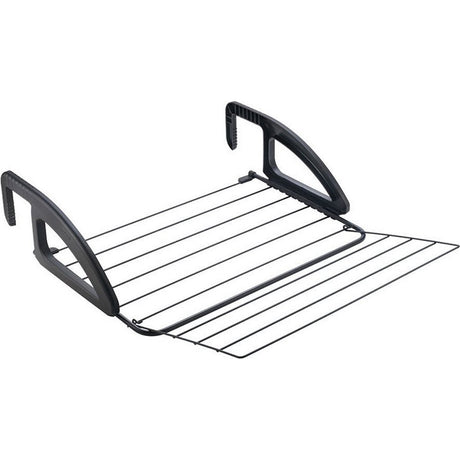 Metaltex Breeze Wäscheständer 6 m Wäscheleine schwarz