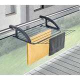 Metaltex Breeze Wäscheständer 6 m Wäscheleine schwarz