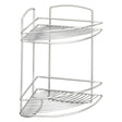 Metaltex Onda Eckregal 22x22x35cm 2 Lagen