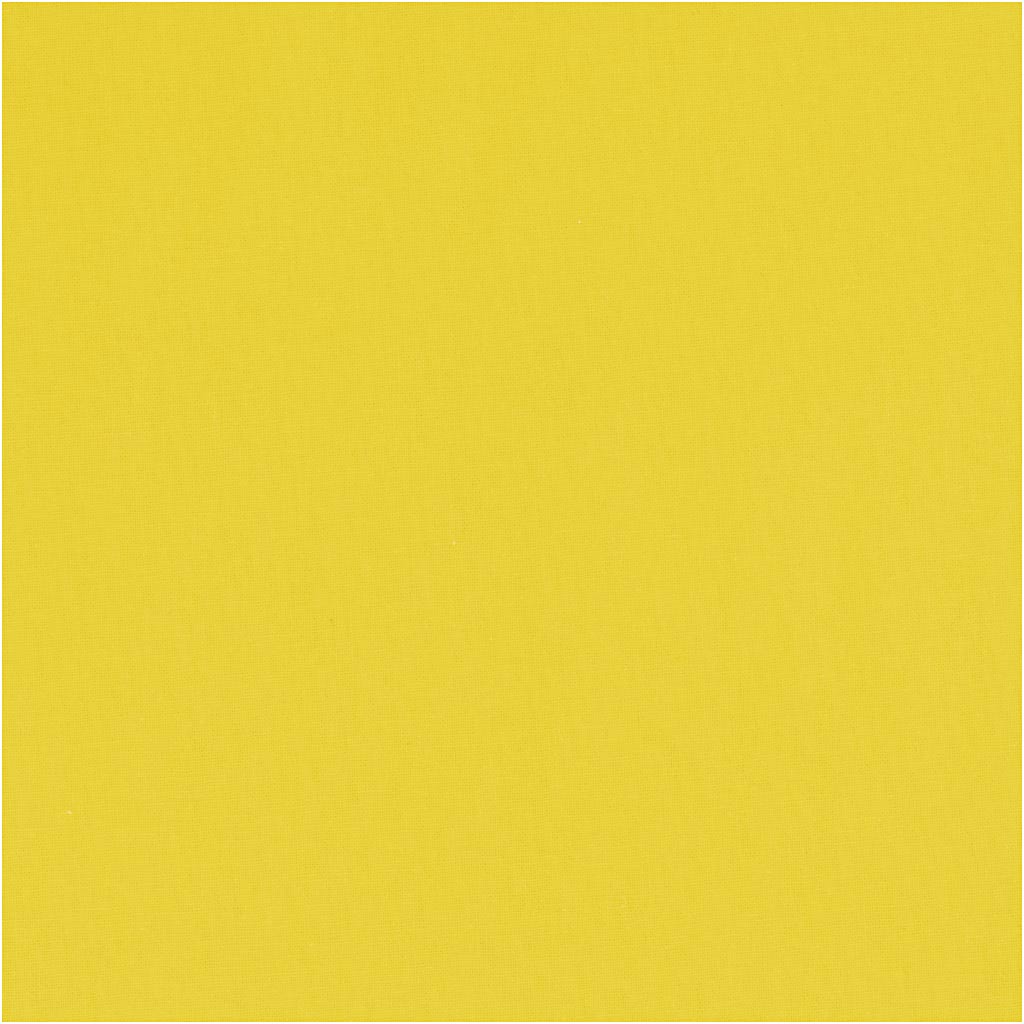 Stoff der Firma Creativ, B: 145 cm, 140 g, gelb, 5 m 1 Karton
