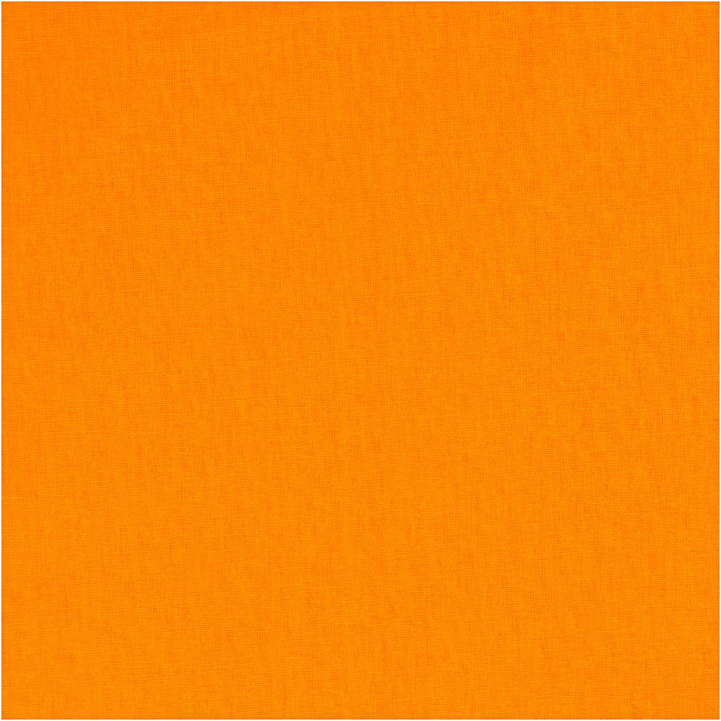 Creativ Company Stoff, B: 145 cm, 140 gr, orange, 5 m 1 Karton