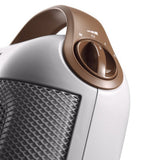Delonghi hfx30c18.iw Keramikheizung weiß braun