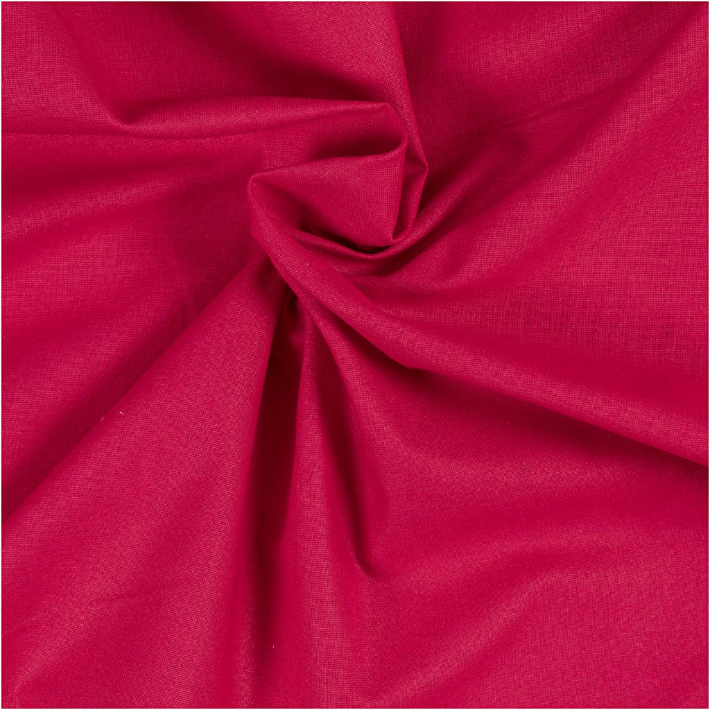 Creativ Company Stoff, B: 145 cm, 140 gr, rosa, 5 m 1 Karton