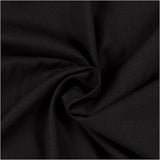 Stoff der Firma Creativ, B: 145 cm, 140 g, schwarz, 5 m 1 Karton