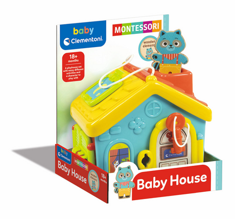 Clementoni Montessori Baby – Aktivitätshaus