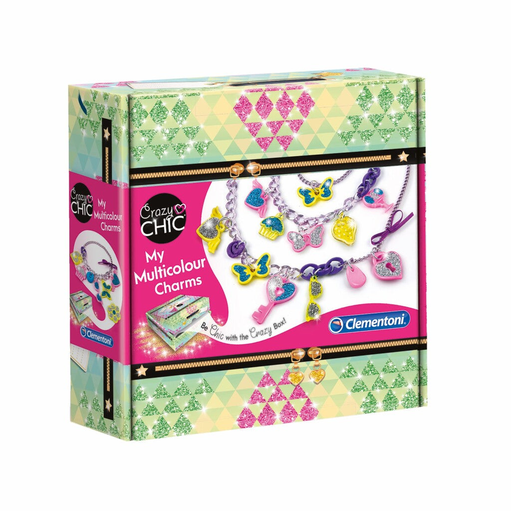 Clementoni Crazy Chic, meine mehrfarbigen Charms