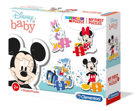 Clementoni - Puzzle - Meine ersten Puzzles - Mickey Mouse - Puzzle für Kinder - Sonderserie Kinder