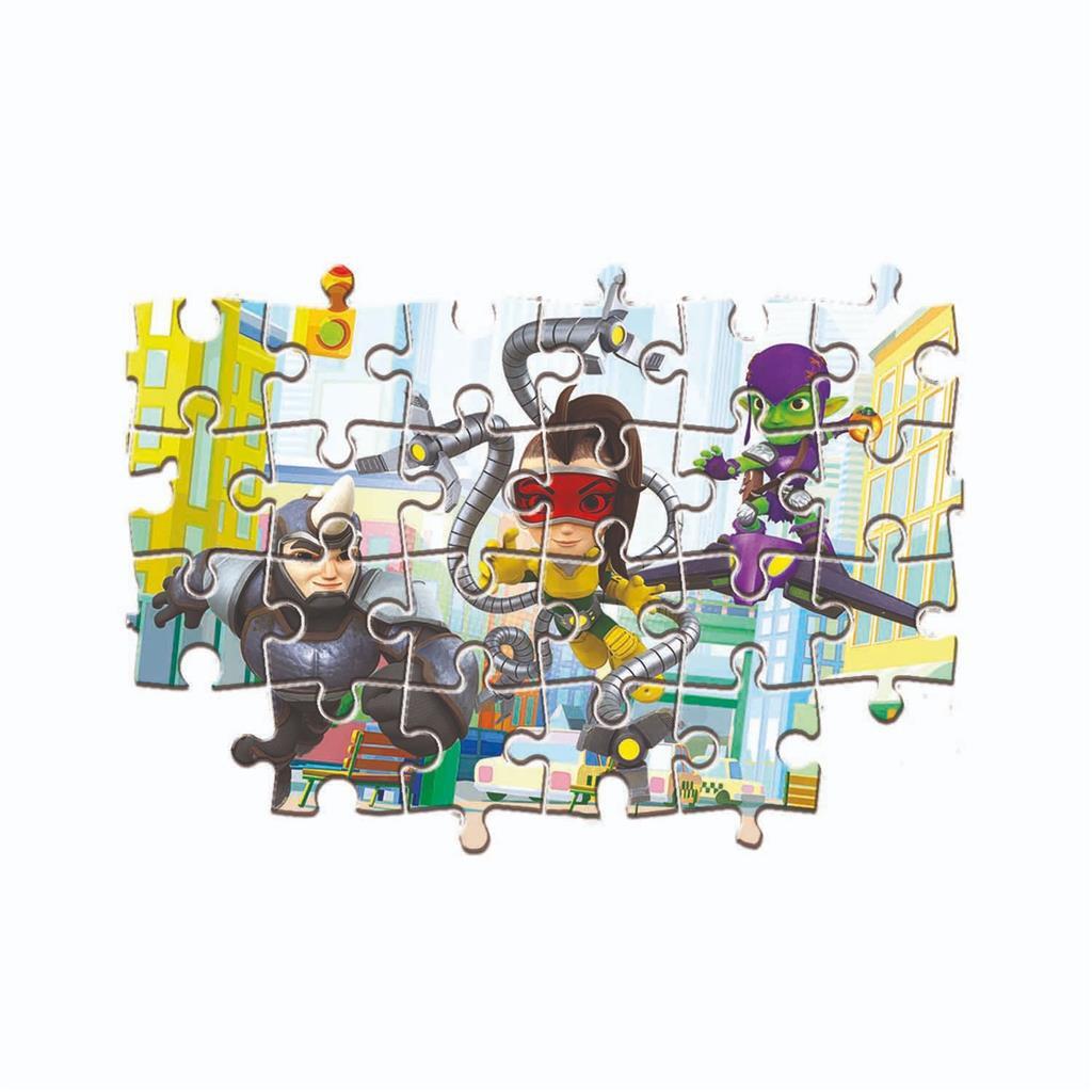 Clementoni Spidey und seine tollen Freunde Puzzle 2 x 20 Teile