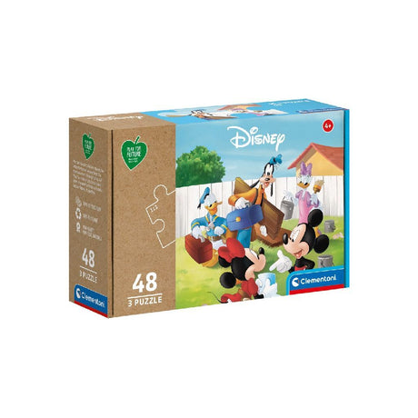 Clementoni Puzzle Disney Mickey Mouse 3x48 Teile