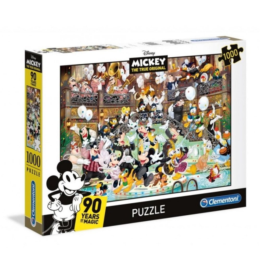 Clementoni Puzzle Disney Mickey 90 Jahre Magie 1000 Teile