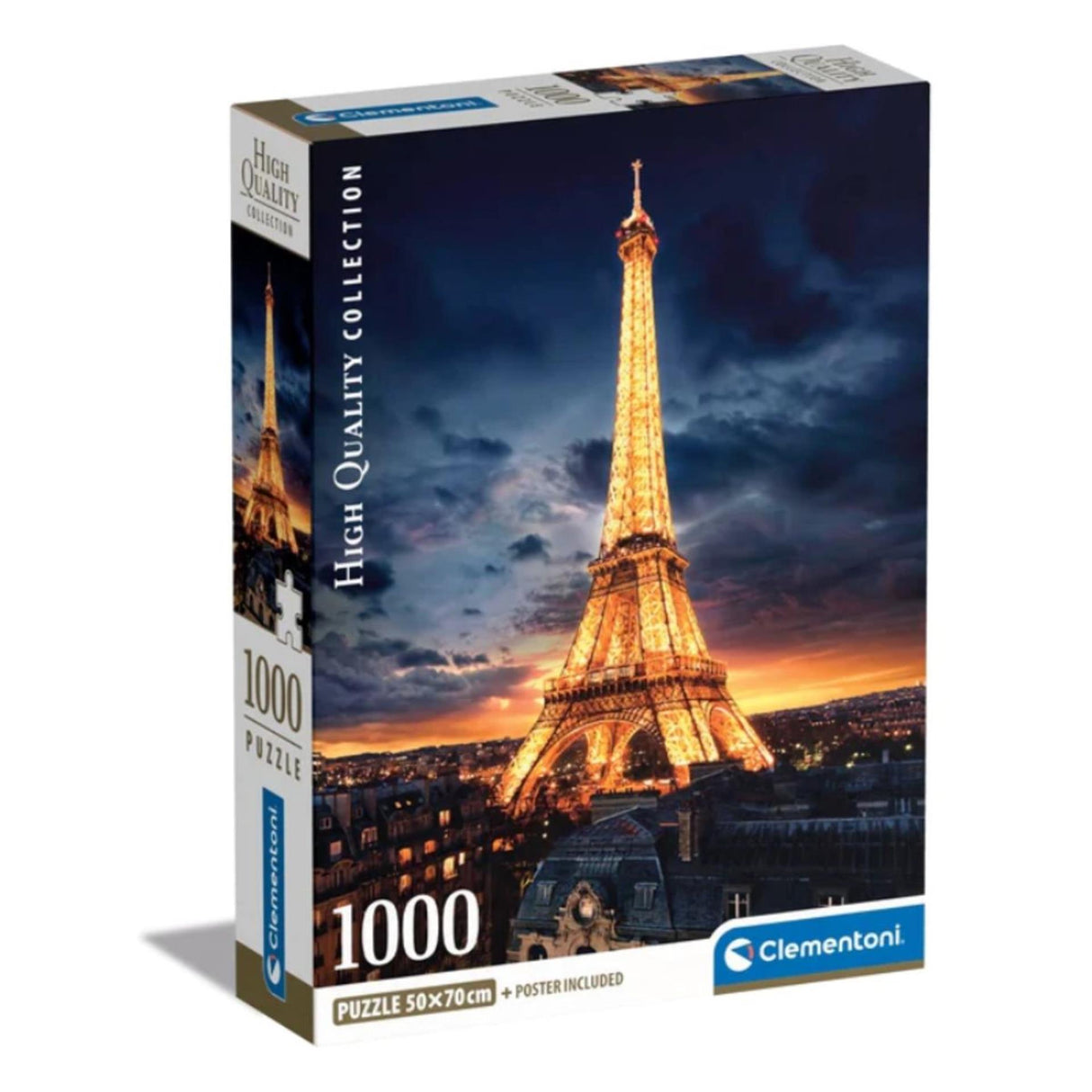 Clementoni puzzel 1000 stukjes tour eiffel