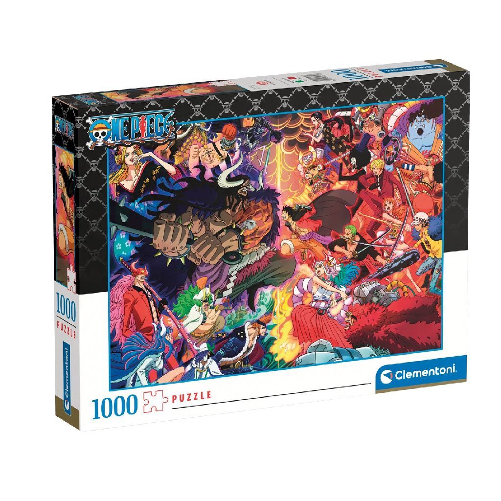 Clementoni Puzzle One Piece Ruffy vs Kaido 1000 Teile