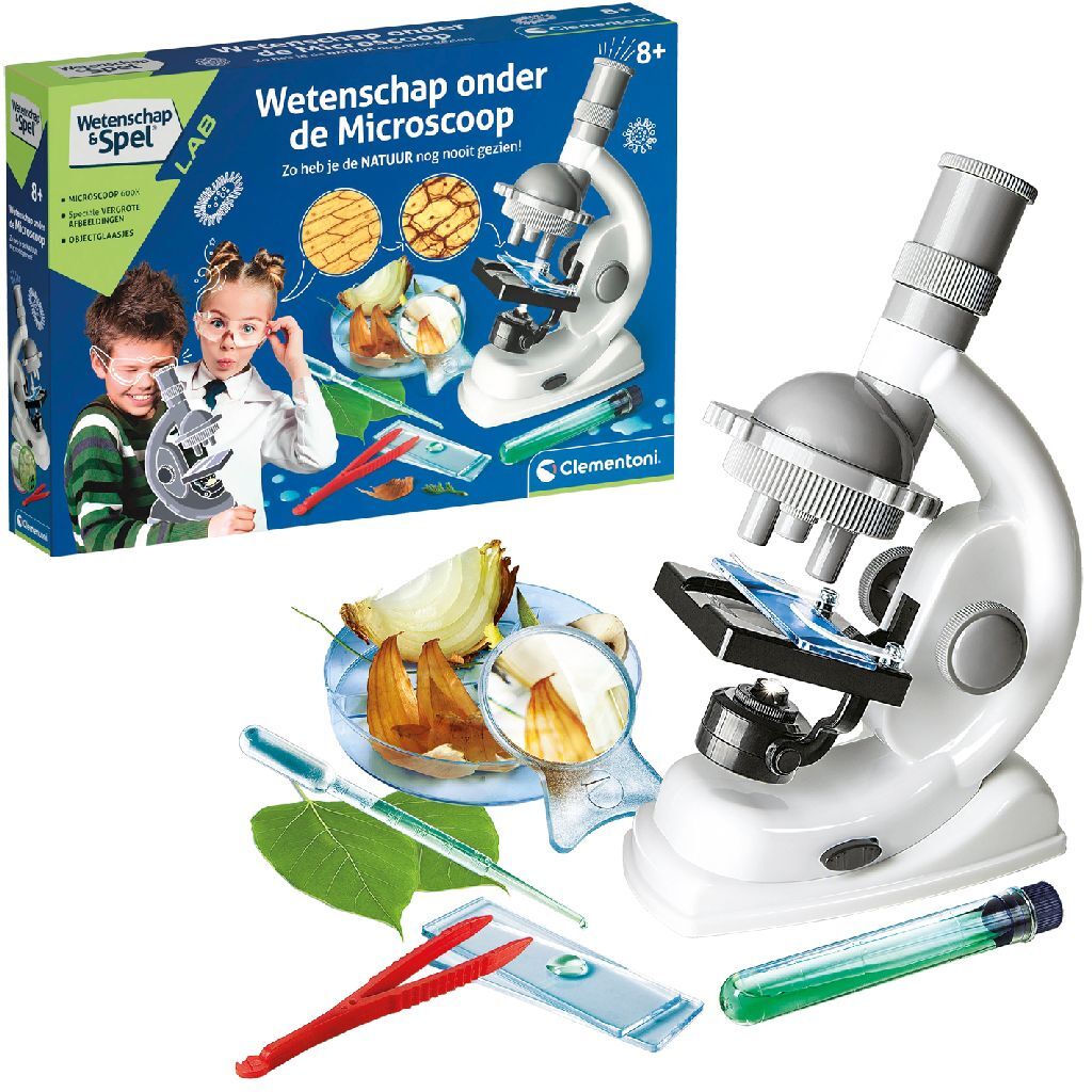 Clementoni Science Game Wissenschaftliches Mikroskop
