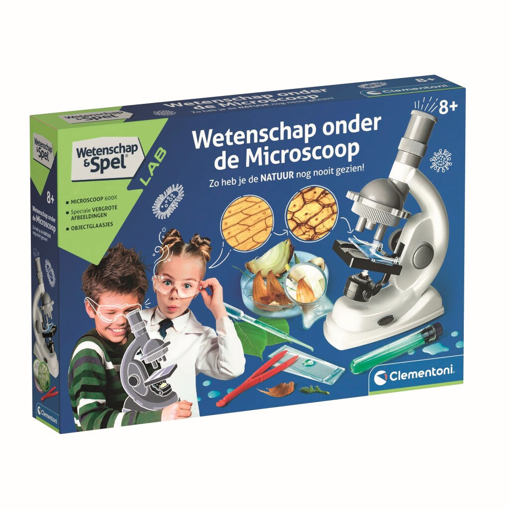Clementoni Science Game Wissenschaftliches Mikroskop
