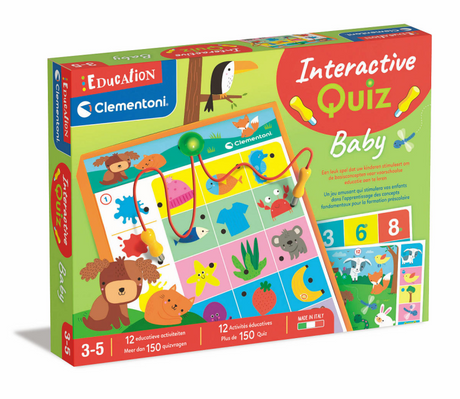 Clementoni Education Interactive Quiz Pre-School-Lernspiel