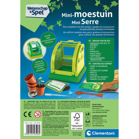 Clementoni Wissenschaft und Spiele – Mini-Gemüsegarten
