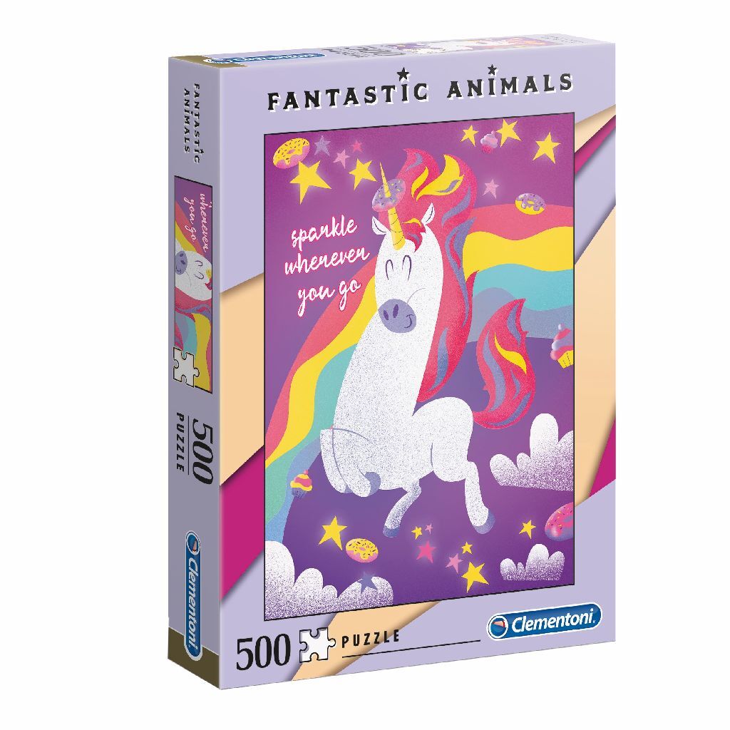 Clementoni fantastische Tiere Puzzle 500 Teile