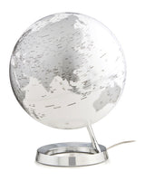 Atmosphere nr-0331f7ns-gb Globus, glänzendes Chrom, 30 cm Durchmesser, Kunststoffsockel, Englisch