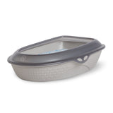 Bama Pet Sabbia Katzentoilette 59,5 x 40,3 x 17,9 cm grau