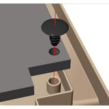 Bama Pet Kit Isolierplatten Hundehütte Medium