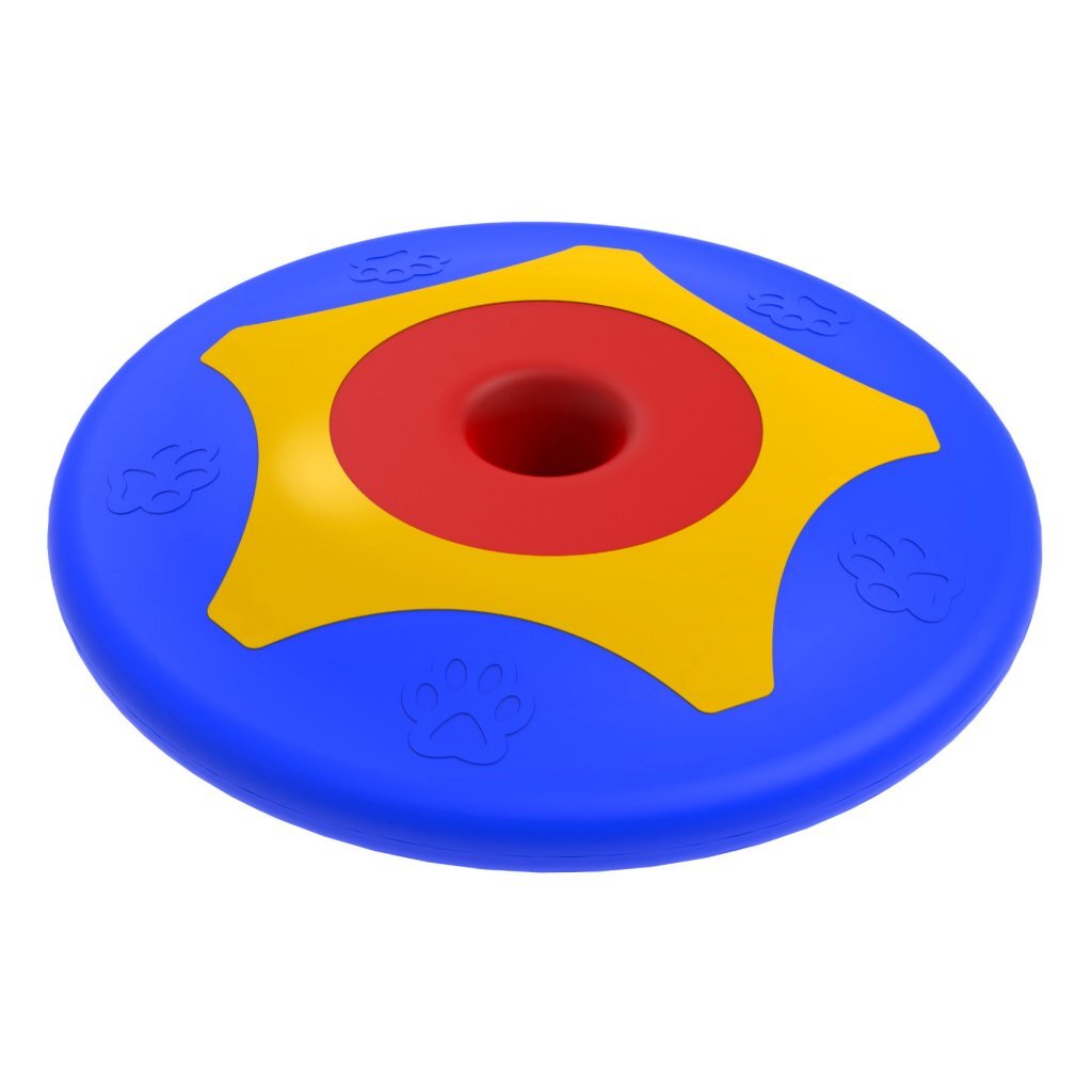 Bama Pet Trotto Disk Hundespielzeug 24,5x4,5 cm blau gelb rot
