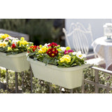 Bama Fioriera Blumenbalkonkasten 60x20x18,5 cm salbeigrün