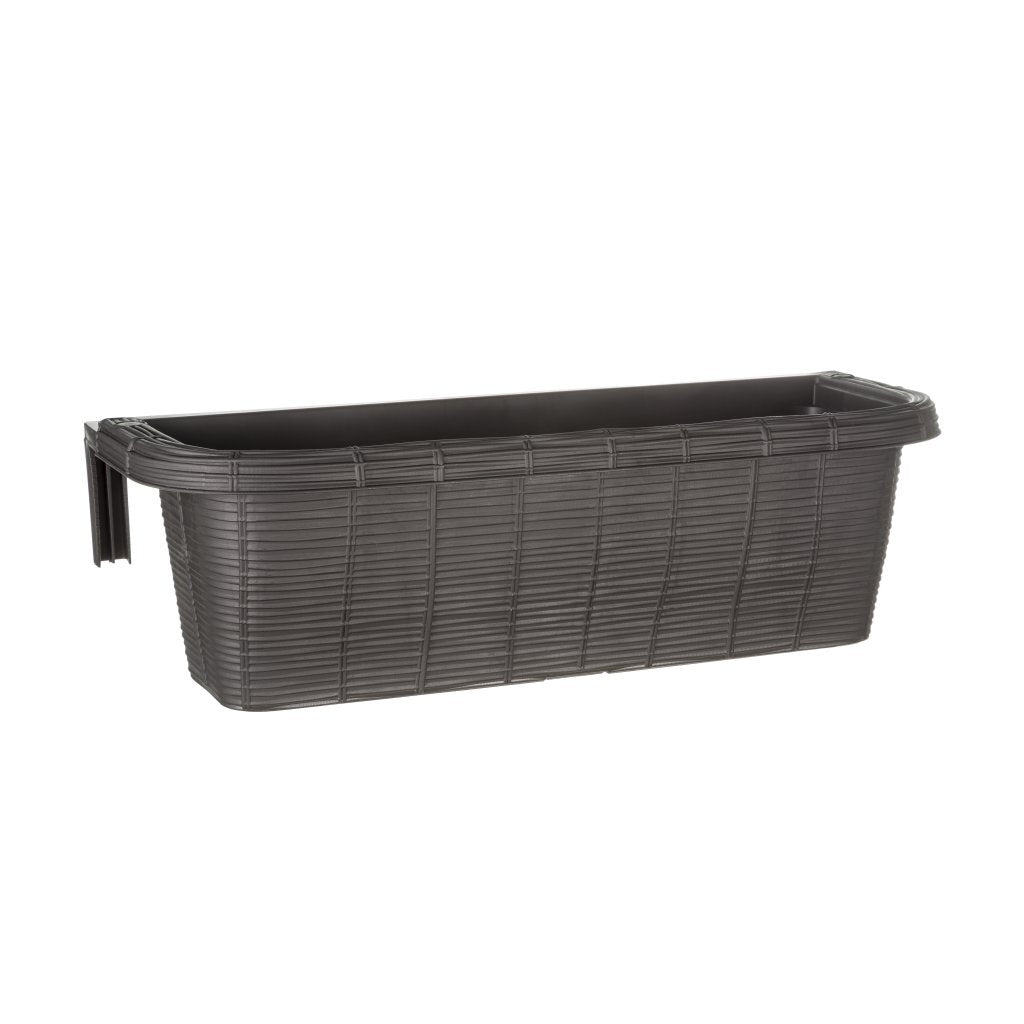 Bama Fioriera Blumenbalkonkasten 60x20x18,5 cm Anthrazit