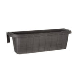 Bama Fioriera Blumenbalkonkasten 60x20x18,5 cm Anthrazit