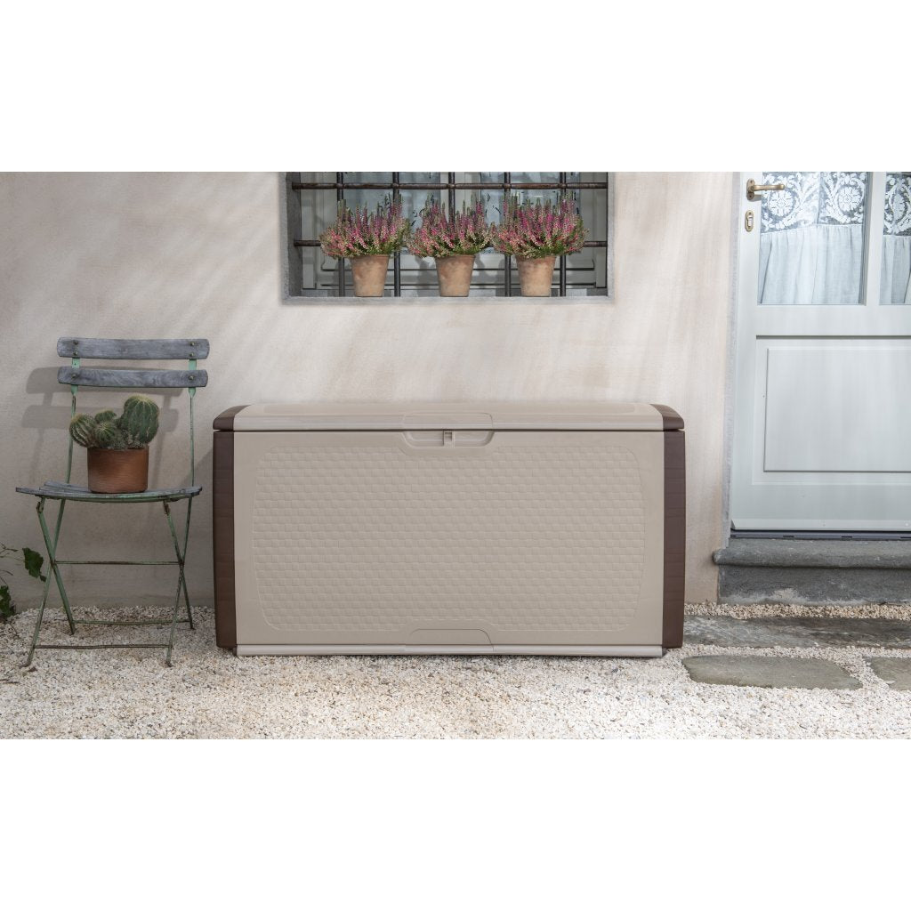Bama mettitutto Behälter 350l 122x56x63 cm beige taupe