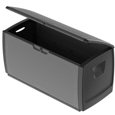 Bama mettitutto Behälter 350l 122x56x63 cm grau anthrazit