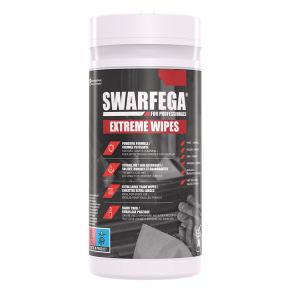 Swarfega Deb Extreme Wipes im Glas (70 Blatt)