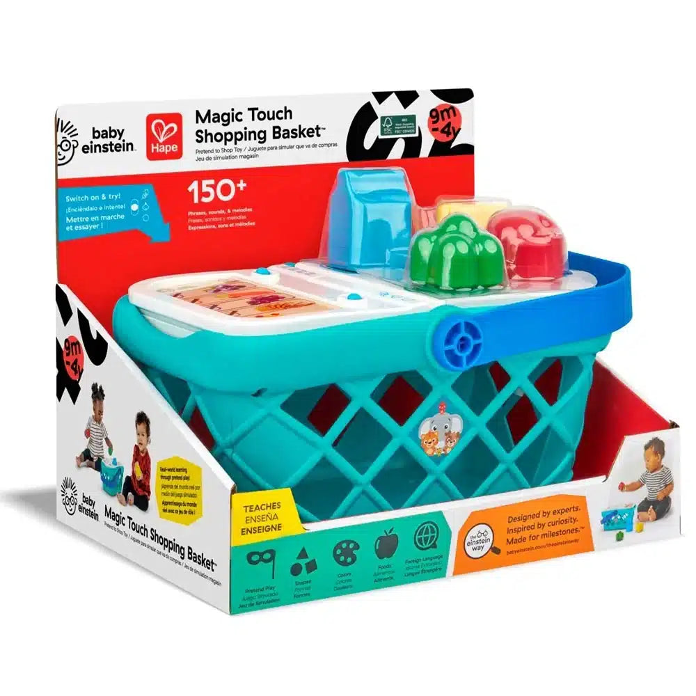 Edugro hape magic touch winkelmand met vormenstoof