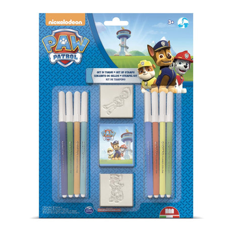 Paw Patrol Mal- und Stempelset 11-teilig