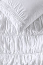 Riviera maison rivièra maison ruffle dekbedovertrek - lits-jumeaux - 240 x 200 220 cm - wit