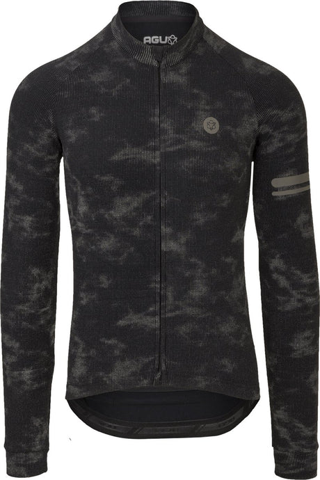 Agu reflektierendes Fahrradshirt langarm Essential Herren – Reflexion – Größe m