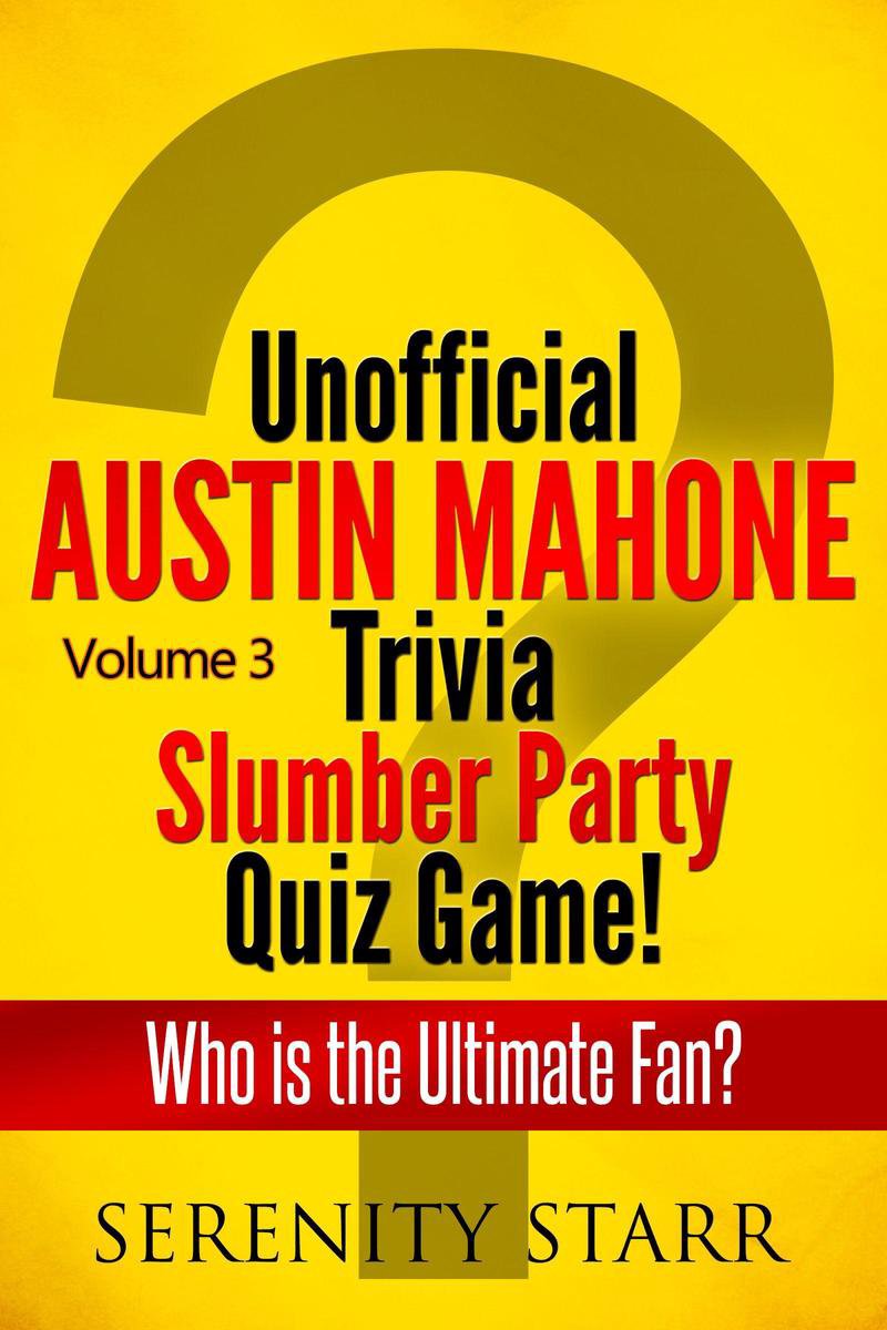 Ty unofficial austin mahone trivia slumber par quiz game volume 3