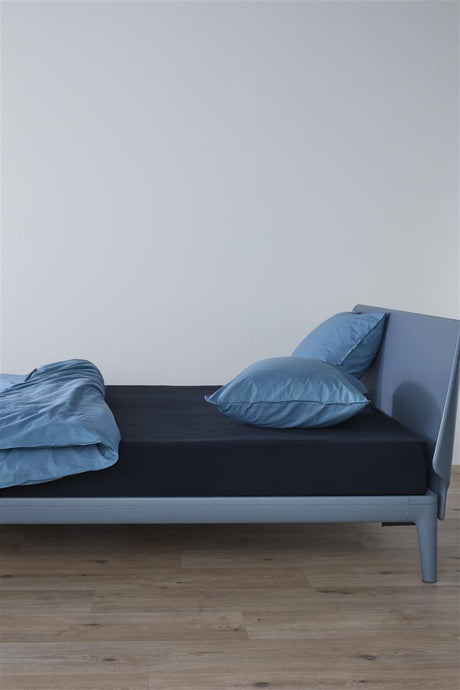 Beddinghouse jersey - topper hoeslaken - 180x200 220 - marineblauw