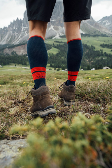 Falke TK Energy mit Kompressionswolle Funktionsmaterial Wandersocken Herren Schwarz - Größe 43-46 W3