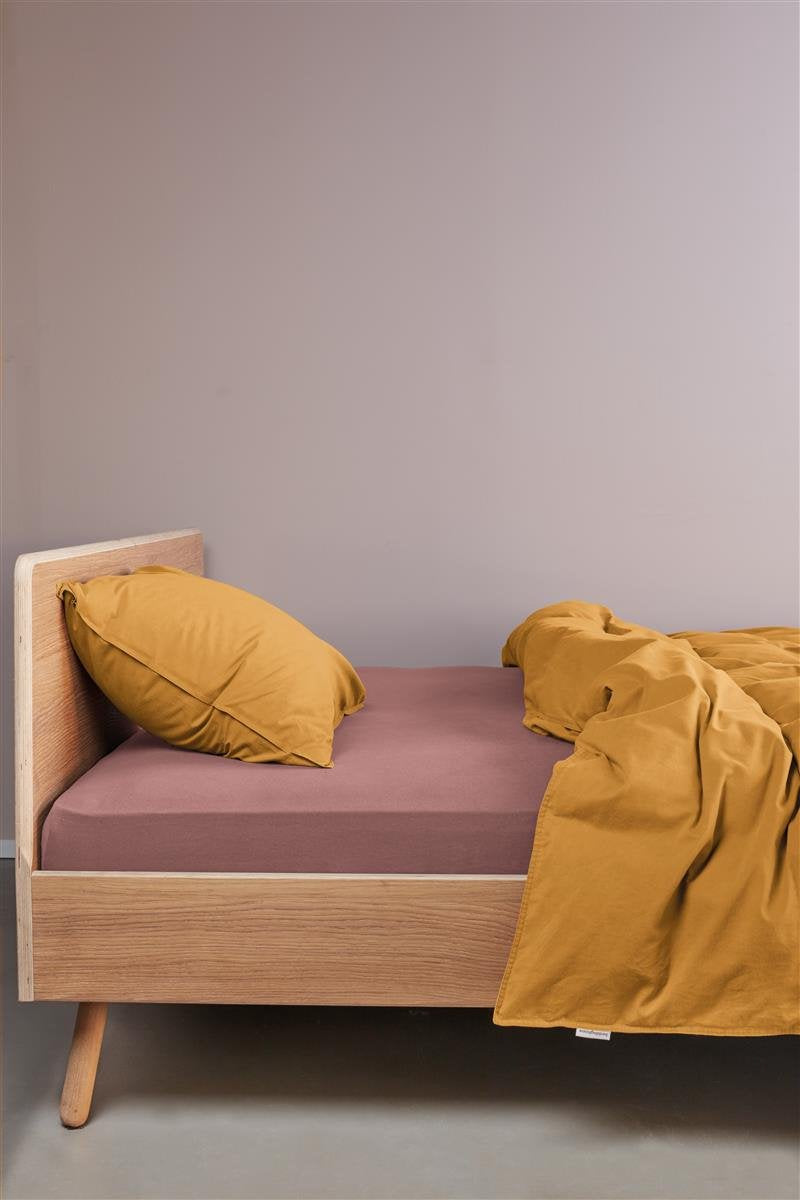 Beddinghouse - jersey - hoeslaken - 140x220 cm - roze