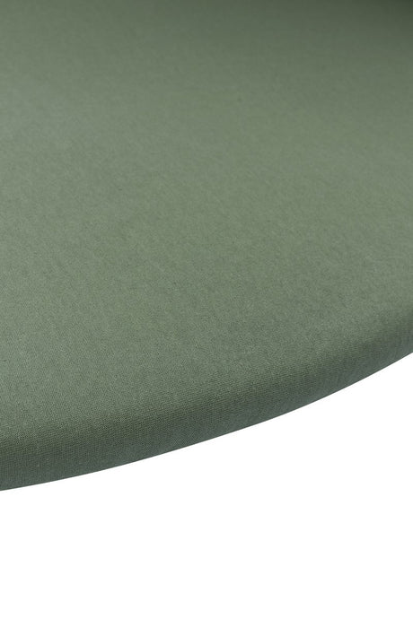 Meyco Baby Uni Spannbettlaken Laufstallmatratze – Waldgrün – ca. 90 x 95 cm