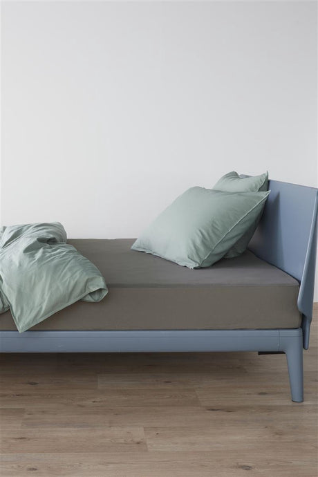 Beddinghouse - jersey - split-topper - hoeslaken - 160x220 cm - taupe