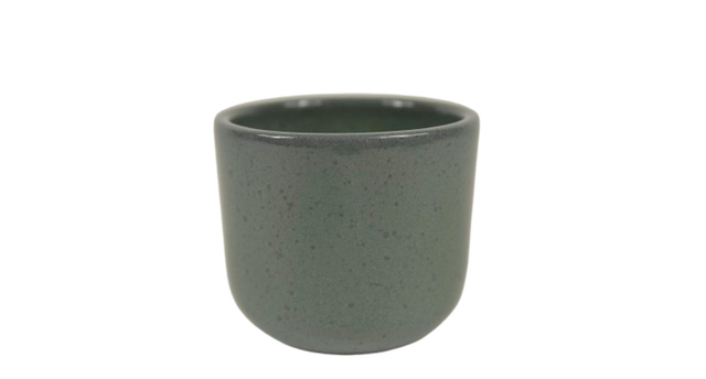 Pot boule graniet groen glans 7cm