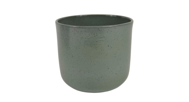 Pot boule graniet groen glans 16cm