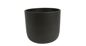 Pot boule antraciet mat 22cm