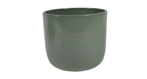 Pot boule graniet groen glans 22cm